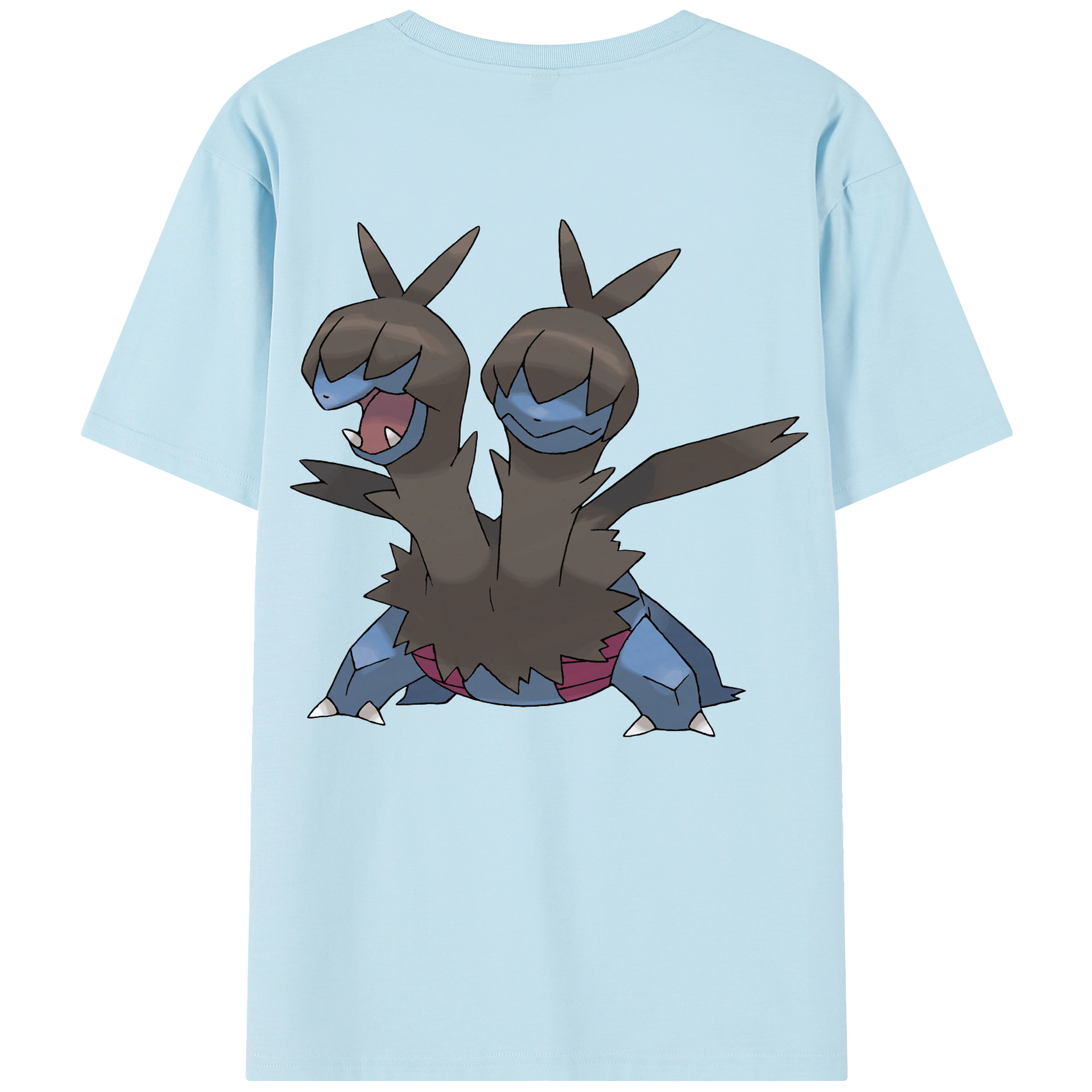 （画像用） ポケットモンスター Pokémon 綿100％半袖Tシャツ（背面プリント）